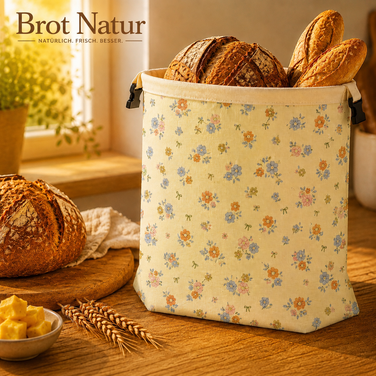 Brotnatur™ Bienenwachs Brotbeutel - Premium