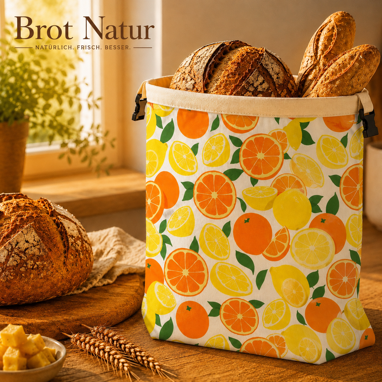 Brotnatur™ Bienenwachs Brotbeutel - Premium